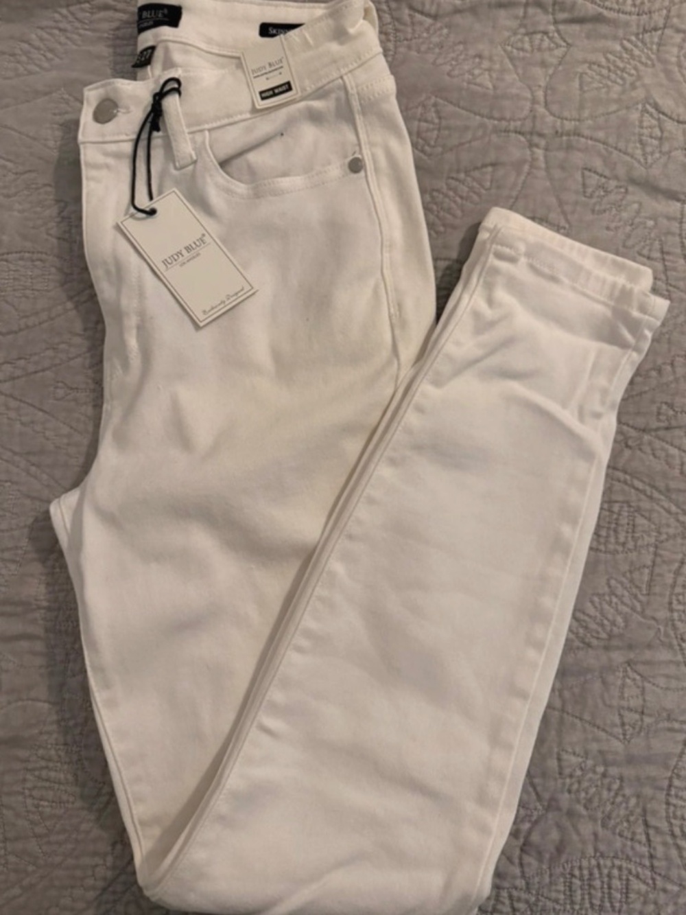 White Judy Blue Jeans